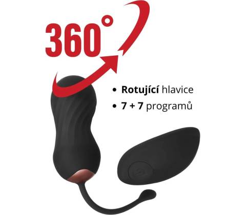Zigzag Vibrating and Egg with Remote Control