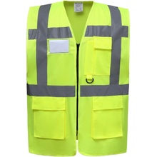 Yoko Vesta HVW801 Hi-Vis multifunkční výstražná COT-79W801zv801 Žlutá fluorescent