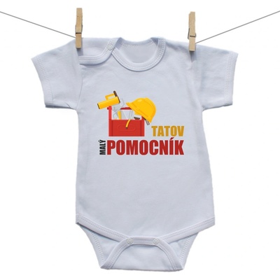 Boodyy Body s krátkym rukávom Tatkov malý pomocník