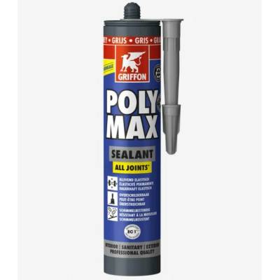 Griffon Poly Max Sealant 280 ml šedá