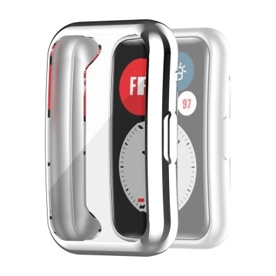 VSETKONAMOBIL Ochranný obal Huawei Watch Fit strieborný 32653