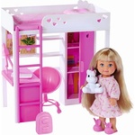 Simba Toys Кукла Евичка с малка стая (5733601)
