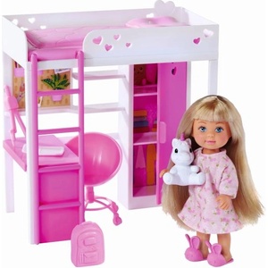 Simba Toys Кукла Евичка с малка стая (5733601)