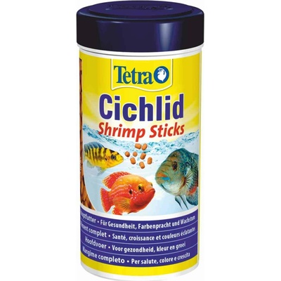 Tetra Cichlid ShrimpSticks NutriEvolution 250 ml