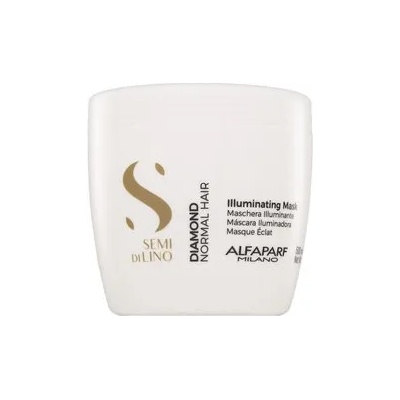 ALFAPARF Milano Semi Di Lino Diamond Illuminating Mask подхранваща маска за блясък на косата 500 ml