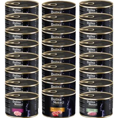 Dolina Noteci Premium за котки - МИКС ОТ ПТИЧИ ВКУСОВЕ 24x185 г