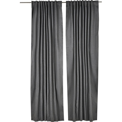 LIVARNO Sada závěsů, 2dílná, 135 x 254 cm (šedá) – Zboží Mobilmania