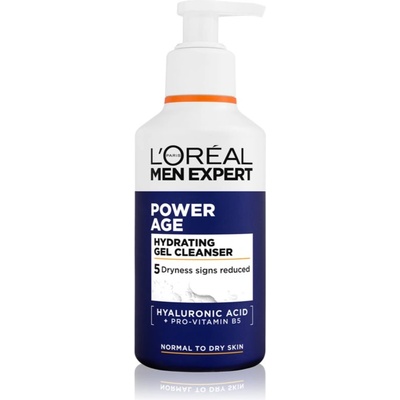 L'Oréal Men Expert Power Age овлажняващ почистващ гел за мъже 260ml