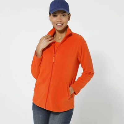 Blancheporte fleecová bunda na zips 036 oranžová