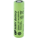 GP Batteries Акумулаторна Батерия R6 AA 220AAH-B 2200mAh NiMH 1 бр. BULK Industrial GP (GP-BR-R6-2200-BULK) - topmall