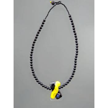 Image 1 of Стъклено колие " Геометрия"