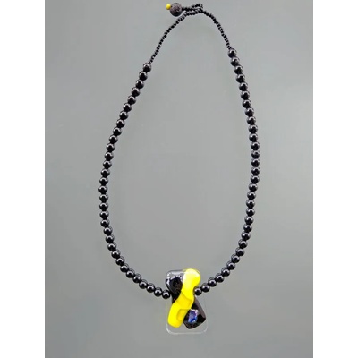 Стъклено колие " Геометрия"