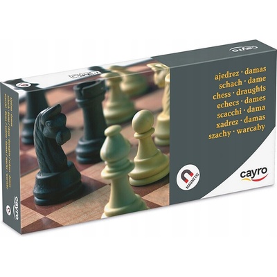 Cayro Šach / Dáma 30 cm (magnetická verzia) (455) Cayro