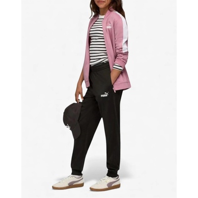 PUMA Poly Baseball Tracksuit Pink/Black
