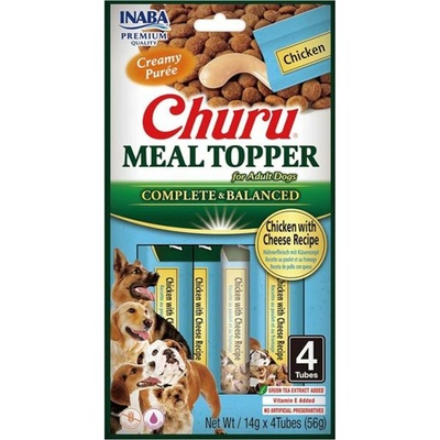 Churu Dog meal topper kuře a sýr 4 x 14 g