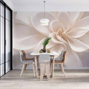 Art Gift Decor Фототапет бежово цвете с 3d ефект
