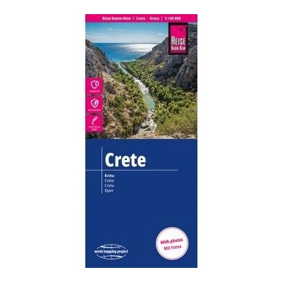 mapa Crete (Kréta) 1:140 t. voděodolná
