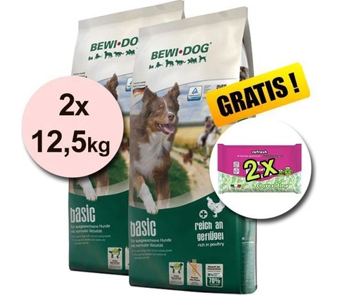 BewiDog BASIC 2 x 12,5 kg