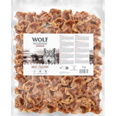 Wolf of Wilderness "Vast Pasture" bravčová ušnica 5 kg