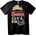 NOONEBRAND Тениска Да се Изгубим Приключение - 2XL, Black