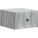 vidaXL Спален шкаф с монтаж на стена Сива сонома 33 x 34, 5 x 20 см (897927)