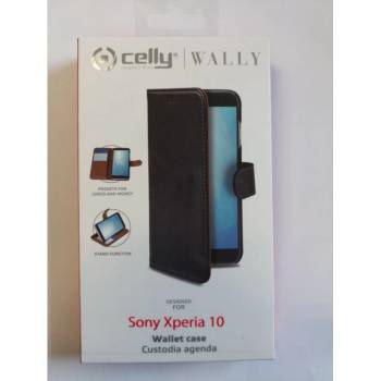 Pouzdro CELLY Wally Sony Xperia 10 černé
