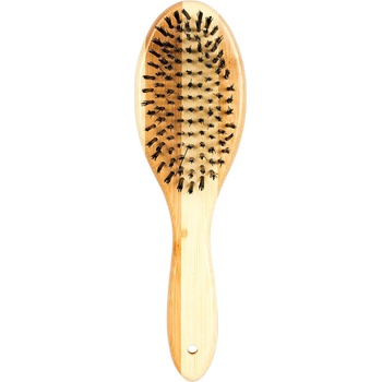 Duvo Plus Soft Bristled Brush - Бамбукова мека четка за кучета и котки 19.5 см. /5.5 см