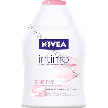 Nivea Интимен лосион Nivea Intimo Sensitive Wash Lotion, p/n NI-81051 - Успокояващ интимен лосион с лайка, пантенол и млечна киселина (NI-81051)