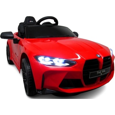 Megacar BMW M4 elektrické autíčko 2x45W 12V 4,5Ah červená