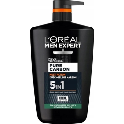 LOreal Men Expert XXXL sprchový gel a šampon Pure Carbon 5v1 1L