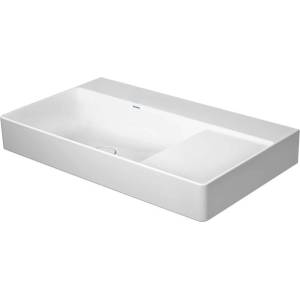 Duravit DuraSquare - Мебелна мивка 80х47 см, лява, DuraCeram, алпийско бяло 2348800079 (2348800079)