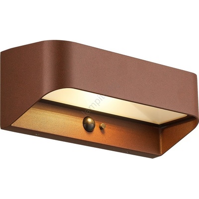 Nordlux - Соларно LED осветително тяло със сензор MARCELLIO LED/5W/5V IP54 кафяво (NX0845)