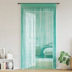 Pure Line Home Пердета с ресни в цвят тюркоаз за тръбен корниз, 2 бр. , 140 x 250 см