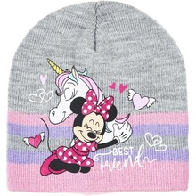 Dívčí zimní čepice Minnie Mouse TH4001 šedá