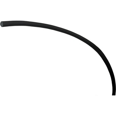 Prima-obchod O kroužková šňůra / pryžová šňůra 3 mm, barva Černá
