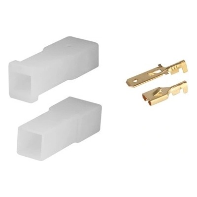 Sada krytů + konektorů 1xsamice + 1xkolík