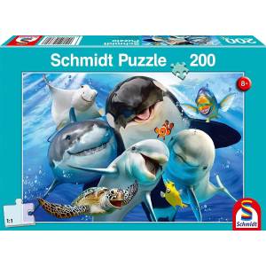 Schmidt Spiele - Puzzle Underwater Friends 200 - 200 piese