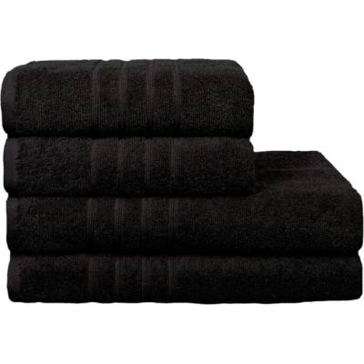 Sconto osuška Finer čierna 70 x 140 cm
