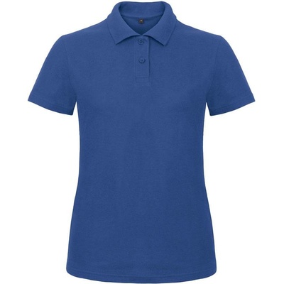 B&C ID.001 /women Dámske piqué polo modrá royal