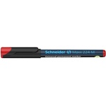 Schneider Алкохолен маркер, OHP, 1 mm, SCHNEIDER "Maxx 224 M", червен 1202 (1202)