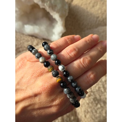 Kathryn' s bracelets Комплект Гривни с Камъни за Двойка - Sense (ЕКК1)