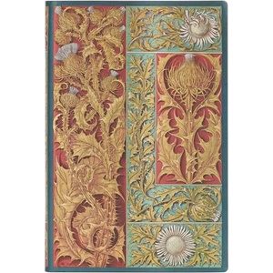 Paperblanks Тефтер Vox Botanica, Mini, широки редове, мека корица, 104 листа (FB9410-4)