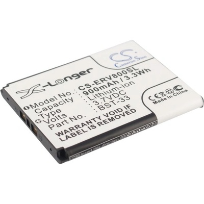 Батерия (заместител) за телефон Sony Z800/G700/K800i/Z750, 3.7V/900 mAh (CS-ERV800SL)
