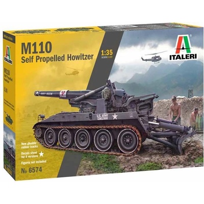 Italeri M110 Self Propelled Howitzer 1:35