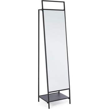 Bizzotto Огледало ekbal с черна рамка и закачалка за дрехи (0242615)