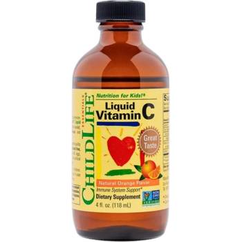Image 1 of ChildLife Liquid Vitamin C 250 mg [118 мл] Портокал
