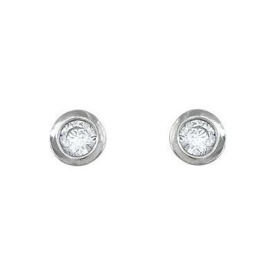 Infinitysilver stříbrné náušnice se zirkonem 436658