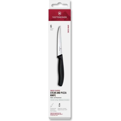 | Victorinox Sada steakových nožov SWISS CLASSIC 11 cm 6 ks čierna | 6.7203.6