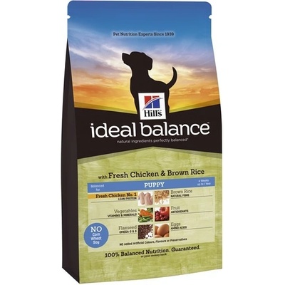 Hill’s Ideal Balance Puppy Chicken & Brown Rice 12 kg