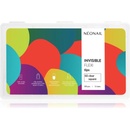 NeoNail Flexi Tips Invisible umělé nehty typ 02 Clear Square 300 ks